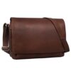 Stilord Tom Borsa A Tracolla In Pelle Da Uomo Donna Vintage Cartella Porta Pc 15 Pollici Documenti Messenger Casual Da Viaggio In Cuoio Colorehavanna Marrone 0