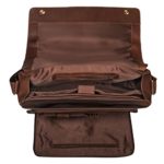 Stilord Tom Borsa A Tracolla In Pelle Da Uomo Donna Vintage Cartella Porta Pc 15 Pollici Documenti Messenger Casual Da Viaggio In Cuoio Colorehavanna Marrone 0 2