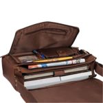 Stilord Tom Borsa A Tracolla In Pelle Da Uomo Donna Vintage Cartella Porta Pc 15 Pollici Documenti Messenger Casual Da Viaggio In Cuoio Colorehavanna Marrone 0 4