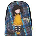 Santoro Gorjuss Tartan Fashion Zaino Rubino Giallo 844 Gj01 0