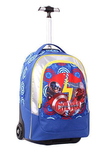 Seven Captain America Civil War 2b8001605 591 Zaino 30 Litri Poliestere 2 Cerniere Multicolore 0
