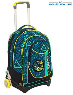 Seven New Jack Shifty Boy Zaino Con Rotelle Per La Scuola Blu 0
