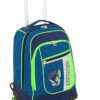 Seven Round Rebel Boy Zaino Con Rotelle Per La Scuola Blu 0