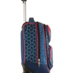 Seven Trolley Combo Quick Case Dice Boy Blue Spallacci A Scomparsa Uso Zaino Scuola E Viaggio 0 5