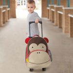 Skip Hop Valigia Con Ruote Design Zoo Marrone Monkey 0 1