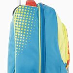 Trolley Big Sj Faccine Azzurro Arancione Giallo 31 Lt Uso Zaino Spallacci A Scomparsa Totale Scuola E Viaggio 0 1