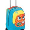 Trolley Big Sj Faccine Azzurro Arancione Giallo 31 Lt Uso Zaino Spallacci A Scomparsa Totale Scuola E Viaggio 0