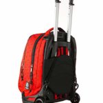 Trolley Invicta Plug Face Fiesta Red Zaino Sganciabile E Lavabile Scuola E Viaggio 35 Lt 0 1