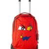 Trolley Invicta Plug Face Fiesta Red Zaino Sganciabile E Lavabile Scuola E Viaggio 35 Lt 0