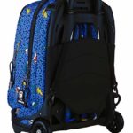 Trolley Invicta Plug Face Royal Blu Zaino Sganciabile E Lavabile Scuola E Viaggio 35 Lt 0 1