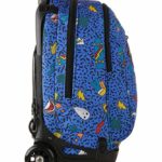 Trolley Invicta Plug Face Royal Blu Zaino Sganciabile E Lavabile Scuola E Viaggio 35 Lt 0 2