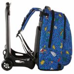 Trolley Invicta Plug Face Royal Blu Zaino Sganciabile E Lavabile Scuola E Viaggio 35 Lt 0 4