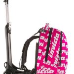 Trolley Invicta Plug Lettering Rosa Zaino Sganciabile E Lavabile Scuola E Viaggio 35 Lt 0 0