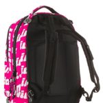 Trolley Invicta Plug Lettering Rosa Zaino Sganciabile E Lavabile Scuola E Viaggio 35 Lt 0 1