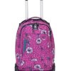 Trolley Invicta Plug Rosa Zaino Sganciabile E Lavabile Scuola E Viaggio 35 Lt 0