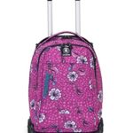 Trolley Invicta Plug Rosa Zaino Sganciabile E Lavabile Scuola E Viaggio 35 Lt 0