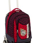 Trolley Seven New Jack Dice Boy Rosso Sganciabile E Lavabile Scuola E Viaggio 0