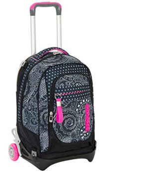 Trolley Seven New Jack Mandala Nero Sganciabile E Lavabile 35 Lt 0