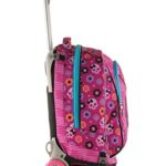 Trolley Seven New Jack Mexi Girl Rosa Sganciabile E Lavabile Scuola E Viaggio 0 1
