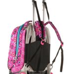 Trolley Seven New Jack Mexi Girl Rosa Sganciabile E Lavabile Scuola E Viaggio 0 3