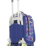 Trolley Seven New Jack Widget Blu Sganciabile E Lavabile Scuola E Viaggio 0 3