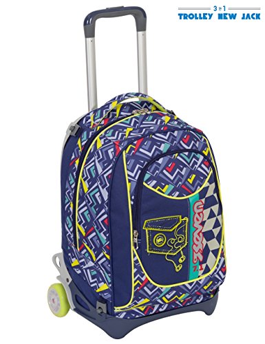 Trolley Seven New Jack Widget Blu Sganciabile E Lavabile Scuola E Viaggio 0 Trolley Seven New Jack Widget Blu Sganciabile E Lavabile Scuola E Viaggio 0