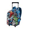 The Avengers Powerful 3d Rucksack Mit Rdern Klein Zainetto Per Bambini Blu 0