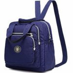 Travistar Donna Zaino Borsa In Nylon Impermeabile Borsa A Tracolla Leggera Multifunzionale Borsa A Tracolla Blu Per Lo Shopping Della Scuola Donna 0