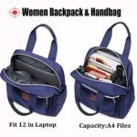 Travistar Donna Zaino Borsa In Nylon Impermeabile Borsa A Tracolla Leggera Multifunzionale Borsa A Tracolla Blu Per Lo Shopping Della Scuola Donna 0 3