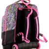 Trolley Bambina Seven Cartellina Rosa Nero Spallacci A Scomparsa Zaino 35 Lt Scuola E Viaggio Idea Regalo Natale 0 3