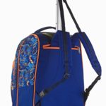 Trolley Bambino Seven Cartellina A4 Blu Arancione Spallacci A Scomparsa Zaino 35 Lt Scuola E Viaggio 0 2