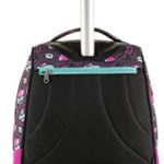 Trolley Fit Seven Love Letter Viola Rosa 35 Lt 2in1 Zaino Con Spallacci A Scomparsa Scuola Viaggio 0 2