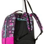 Trolley Fit Seven Love Letter Viola Rosa 35 Lt 2in1 Zaino Con Spallacci A Scomparsa Scuola Viaggio 0 4