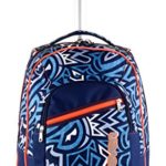 Trolley Fit Seven Maori Blu 35 Lt 2in1 Zaino Con Spallacci A Scomparsa Scuola Viaggio 0 0