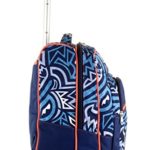 Trolley Fit Seven Maori Blu 35 Lt 2in1 Zaino Con Spallacci A Scomparsa Scuola Viaggio 0 1