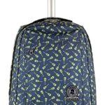 Trolley Invicta Strong Blu 35 Lt 2in1 Zaino Con Spallacci A Scomparsa Scuola Viaggio 0 0