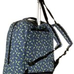 Trolley Invicta Strong Blu 35 Lt 2in1 Zaino Con Spallacci A Scomparsa Scuola Viaggio 0 4