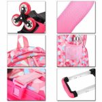 Trolley Scuola Zaino Scuola Per Trolley Bambina Elementare Con Rotolamento Ruote Nero 6 Ruote 0 0