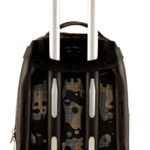 Trolley Tech Invicta Camou Verde Mimetico 34 Lt 2in1 Zaino Sganciabile Scuola Viaggio 0 2