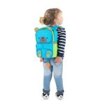 Trunki Trunki Toddlers Backpack Hi Viz Childrens Pre School Rucksack Toddlepak Bert Bear Blue Zainetto Per Bambini 27 Cm 5 Liters Blu 0 3