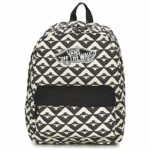 Vans Borsa A Zainetto Donna Avorio Nero M 0