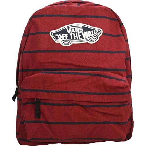 Vans Realm Backpack Zaino Casual 42 Cm 22 Liters Rosso Tibetan Red Stripe 0 0 Vans Realm Backpack Zaino Casual 42 Cm 22 Liters Rosso Tibetan Red Stripe 0 0