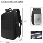 Xqxa Zaino Pc Portatili Zaino Antifurto Impermeabile Zaino Per Laptop Con Porta Usb Zaino Per Computer Affari Da 156 Pollici Portatile Notebookzaino Lavoro Uomo Per Casual Scuola Viaggionero 0 3
