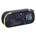 Yub Trolley Portapenne Round Murales Nero Scuola Elementari E Medie Viaggio 34 Lt 0 1