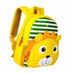 Yeelan Impermeabile Bambini Zaino Sacchetto Di Scuola Materna Bambini Zaino Scuola Per Bambini Daypack Per La Scuola Materna Scuola Materna Viaggi Ecc Leone Neoprene 0 1