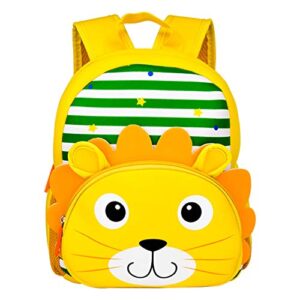 Yeelan Impermeabile Bambini Zaino Sacchetto Di Scuola Materna Bambini Zaino Scuola Per Bambini Daypack Per La Scuola Materna Scuola Materna Viaggi Ecc Leone Neoprene 0