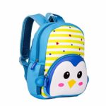 Yeelan Impermeabile Bambini Zaino Sacchetto Di Scuola Materna Bambini Zaino Scuola Per Bambini Daypack Per La Scuola Materna Scuola Materna Viaggi Ecc Pinguino Neoprene 0 0