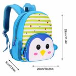 Yeelan Impermeabile Bambini Zaino Sacchetto Di Scuola Materna Bambini Zaino Scuola Per Bambini Daypack Per La Scuola Materna Scuola Materna Viaggi Ecc Pinguino Neoprene 0 3
