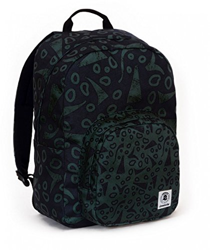 Zaino Invicta Ollie Pack Fantasy Blu Verde Tasca Porta Pc Padded Americano 25 Lt 0