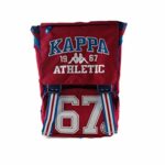 Zaino Scuola Seven Kappa Estensibile Bordeaux Dimensioni Cm 28x41x139 Cm 0